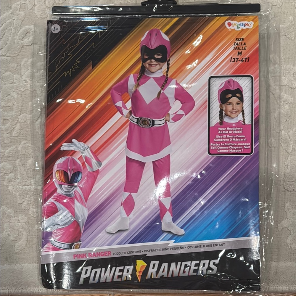 Disguise Pink Ranger Costume for Kids